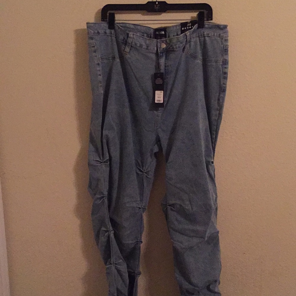 Fashion nova stack jeans